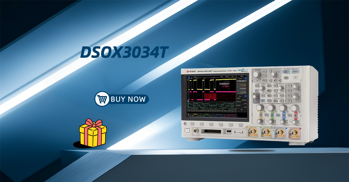 是德科技 DSOX3034T 混合信号示波器:教育实验室的革命性引擎